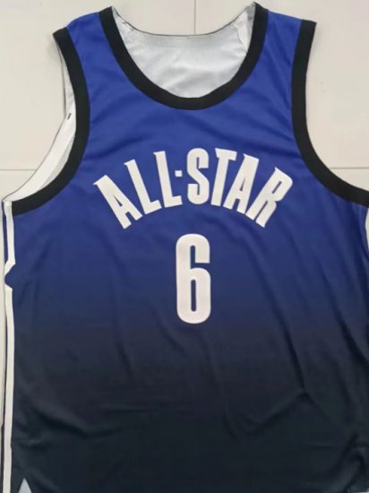 6 James 2023 NBA All stars game jerseys player version